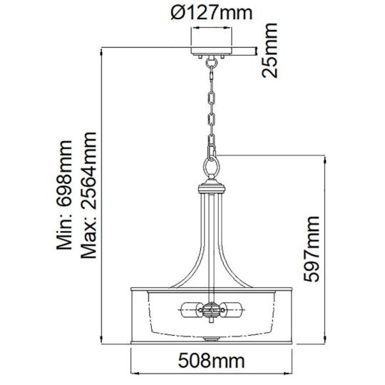 americky stredomorsky zavesny jedalensky stolovy luster osvetlenie obciansky elegantny tmavy bronz okruhly textilny tienidla lampy velkost.jpg